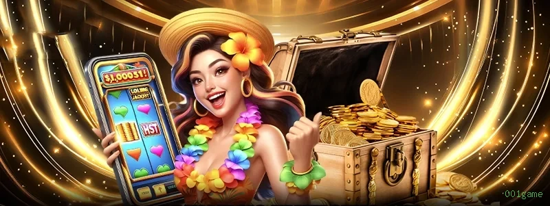 Slots online da 001game com jackpots progressivos